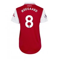 Fotbalové Dres Arsenal Martin Odegaard #8 Dámské Domácí 2022-23 Krátký Rukáv
